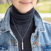 Collar Personalizado de Perlas [Plata de Ley]