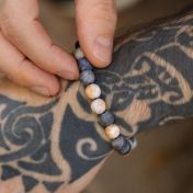 Klassieke Picasso Jaspis Mannen Naam Armband 