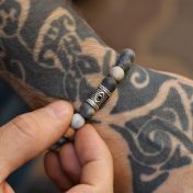 Picasso Jaspis Boze Oog Heren Armband 