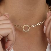 Mijn Anker Naam Ketting [18K Goud Verguld]