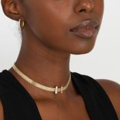 Enchanted Bars Milanese Chain Necklace [18K Gold Plated]