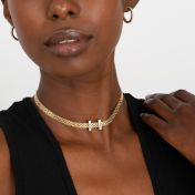 Enchanted Bars Milanese Chain Necklace [18K Gold Plated]