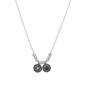 Collar de Piedras de Nacimiento Amor Precioso [Plata de Ley]