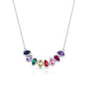 Rainbow Arc Necklace [Sterling Silver]