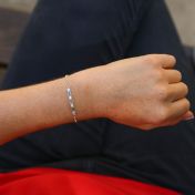 Bracelet d'Amour Éblouissant [Argent 925]