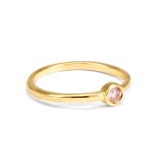 Carina Glow Diamond Ring [18K Gold Vermeil]