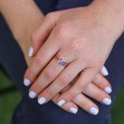 Ringe der Liebe [750er rosévergoldet]