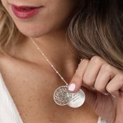 Collana Radici di Famiglia con Nome [Argento 925]