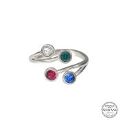 Bague Racines d’Amour – 4 Pierres [Argent 925]