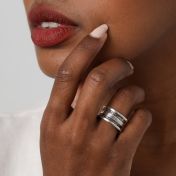 Bague Racines de Famille avec Noms [Argent 925]