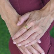 Roots Of Love Ring [Gold Plated]