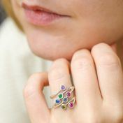 Wortels van Liefde Ring [Sterling Zilver]