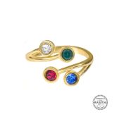 Roots Of Love Ring [Gold Plated]