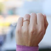 Saturn Ring Set [Rose Gold Plated]