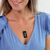Say My Name Necklace [Sterling Silver]