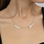 Family Bond Multi-Name Necklace [18K Gold Plated]