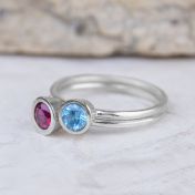 Bague Anneaux de l'Amour [Argent 925]