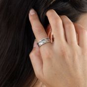 Serenity Spinner Ring [Sterling Silver]