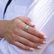 Talisa Bague Personnalisée Classique [Argent 925]
