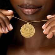 Talisa Sky Map Necklace [18K Gold Vermeil]