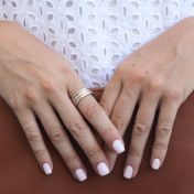 Rhythm Of Love Spinner Ring [Sterling Silver]