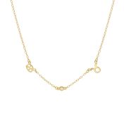 Helena Diamant Sterrenbeeld Ketting [18K Goud Verguld]