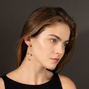 Luna Sphere Earrings [18K Gold Plated]