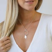 Rays of Light Name Necklace [Sterling Silver]