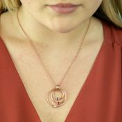 Sphären der Liebe Halskette [750er rosévergoldet]