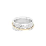 Bague Brillante Cercles d'Amour [Argent 925] - 1 Anneau
