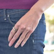 Family Circles Spinner Ring [Sterling Silver] - 3 Spinners