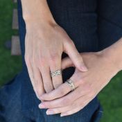 Family Circles Spinner Ring [Sterling Silver] - 3 Spinners