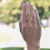 Bague Spinner Cercles de Famille [Argent 925] - 1 Anneau