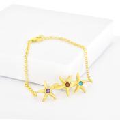 Bracciale Mare di Stelle [Placcato Oro 18kt]