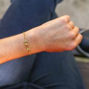 Bracciale Mare di Stelle [Placcato Oro 18kt]