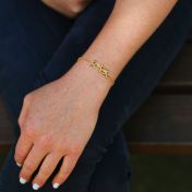 Bracciale Mare di Stelle [Placcato Oro 18kt]