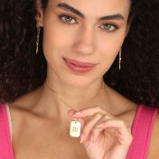 Collier Étoile de David Gravé [Vermeil 18ct]