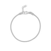 Cavigliera con Catena Serpente [Argento 925]