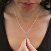 Stream of Love Necklace [Sterling Silver]