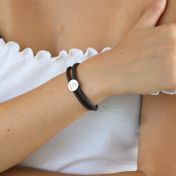 Bracelet Moments Précieux avec Prénoms [Argent 925]