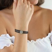 Bracelet Moments Précieux avec Prénoms [Argent 925]