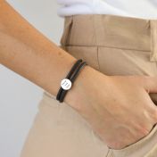 Bracelet Moments Précieux avec Prénoms [Argent 925]