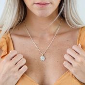 Collana Mio Raggio di Sole con Nome [Argento 925]