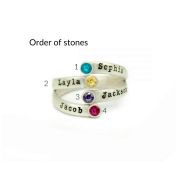 Sunbird Birthstone Ring [Sterling Silver]