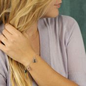 Enchanted Rain Birthstone Bracelet [Sterling Silver]