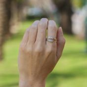 Anello Cigno con Promessa [Argento 925]