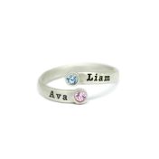 Anello Nettarinidi con Promessa [Argento 925]