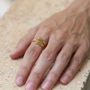 Swan Ring - 3 Names [10K Gold]