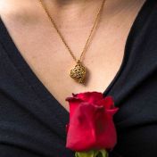 Collar Talisa Corazones [Bañado en Oro de 18K]