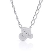Talisa Bold Initial Necklace [Sterling Silver]